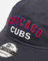 New Era 9twenty Chicago Cubs wordmark cap in grey