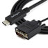 Фото #1 товара Адаптер USB C—DVI Startech CDP2DVIMM2MB Чёрный