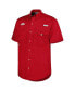 ფოტო #3 პროდუქტის Men's Cardinal Arkansas Razorbacks Bonehead Button-Up Shirt