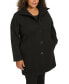 Фото #11 товара Womens Plus Size Walker Coat, Created for Macys