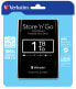 Фото #3 товара Verbatim Store 'n' Go USB 3.0 Portable Hard Drive 1TB Black - 1000 GB - 2.5" - 5400 RPM - Black