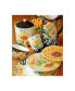 Фото #4 товара Sunflower Fields 4-Pc. Ice Cream Bowls