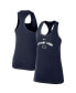 Фото #4 товара Women's Navy Penn State Nittany Lions Arch and Logo Classic Performance Tank Top