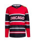 Фото #2 товара Men's Red Chicago Blackhawks Reverse Retro 2.0 Authentic Blank Jersey