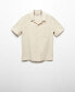 Фото #1 товара Men's Short Sleeve Cotton Linen Shirt