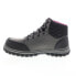 Фото #9 товара Skechers Mccoll Composite Toe 108004 Womens Gray Nubuck Lace Up Work Boots