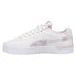Фото #3 товара Puma Jada Hazy Summer Lace Up Womens White Sneakers Casual Shoes 383901-01