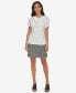 ფოტო #4 პროდუქტის Women's Short-Sleeve Cowlneck Blouse