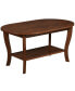Фото #1 товара 36" Medium-Density Fiberboard American Heritage Oval Coffee Table