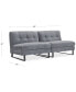 Фото #10 товара CLOSEOUT! Kathya 80" 2-Pc. Fabric Modular Sofa, Created for Macy's