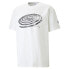 Фото #1 товара Puma P.A.M. X Graphic Crew Neck Short Sleeve T-Shirt Mens White Casual Tops 5388