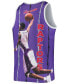 Фото #4 товара Men's Tracy McGrady Purple Toronto Raptors Hardwood Classics Player Tank Top