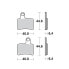 Фото #2 товара MOTO-MASTER Beta 099312 Sintered Brake Pads