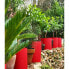 Plant pot Riviera Ø 40 cm Red Plastic Recycled Circular