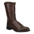 Justin Boots Jackson 10 Inch Round Toe Roper Mens Brown Dress Boots 3162-JB