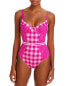 Фото #1 товара Solid & Striped 282475 The Spencer One Piece Swimsuit, Size Medium