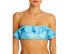 Shani Shemer 285603 Agadir Printed Ruffled Bandeau Bikini Top, Size XS