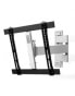Фото #7 товара One for All Ultra Slim Line Full-motion TV Wall Mount - 200 x 200 mm - 400 x 400 mm - 0 - 20° - 0 - 180° - 180° - White - Black