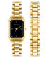 Фото #1 товара Women's Quartz Gold-Tone Alloy Watch Set, 20.5mm