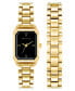 Фото #1 товара Часы и аксессуары Anne Klein Набор часов из сплава с золотым покрытием для женщин, 20,5 мм