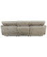 Фото #16 товара Sebaston 3-Pc. Fabric Sofa with 3 Power Motion Recliners, Created for Macy's