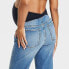 Фото #4 товара Over Belly 90's Straight Maternity Jeans - Isabel Maternity by Ingrid & Isabel
