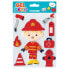 Фото #2 товара GLOBAL GIFT Deco Firefighter Stickers