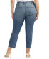 Фото #2 товара Plus Size Most Wanted Straight-Leg Ankle Jeans
