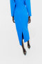 Фото #10 товара Платье средней длины ZARA Crepe