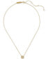 23k Gold-Plated Sterling Silver Pendant Necklace, 16" + 3" extender