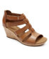 ფოტო #1 პროდუქტის Women's Briah Gladiator Wedge Sandals