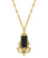 Фото #1 товара 14K Gold-tone Pendant Necklace