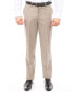 ფოტო #1 პროდუქტის Men's Slim-Fit Flat Front Stretch Dress Pants