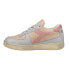 Фото #3 товара Diadora Mi Basket Low Used Lace Up Mens Grey, Orange Sneakers Casual Shoes 1790