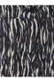 Фото #55 товара Брюки Koton Брюки с широкими штанинами в зебровый узор на резинке из вискозной ткани