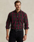 Фото #1 товара Men's Big & Tall Cotton Plaid Oxford Shirt