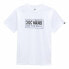 Men’s Short Sleeve T-Shirt Vans Wrecked Angle White Men