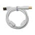 Фото #1 товара DJ TECHTOOLS DJTT USB Chroma Cable White 1.5m, straight