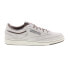 Reebok Club C 85 Vintage Mens Beige Suede Lace Up Lifestyle Sneakers Shoes