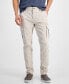 Фото #1 товара Men's Garment-dyed Straight-Fit Morrison Tapered Cargo Pants, Created for Macy's