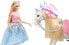 Barbie GYK64 - Modern Princess Prance & Shimmer Horse, from 3 Years & GTF89 - Dreamtopia Rainbow Magic Mermaid Doll with Rainbow Hair and Colour Changing Function, 3 to 7 Years