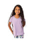 Фото #3 товара Girls 3pk Fair Trade Organic Cotton Extended Length Tees