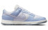 Фото #2 товара Кроссовки Nike Dunk Low "Blue Canvas" FN0323-400