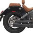 BASSANI XHAUST Road Rage 2-1 Short Change Megaphone Indian Ref:8S12JB homologated full line system Черный, Homologated - фото #1