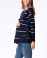 ფოტო #3 პროდუქტის Women's Maternity Mama Mini Nautical Cotton Sweaters