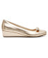 ფოტო #14 პროდუქტის Women's Mesa Bow Detail Wedge Ballet Flats