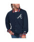 Фото #1 товара Куртка мужская секретное оружие Starter Atlanta Braves синий