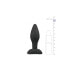 Фото #4 товара Small Black Silicone Buttplug