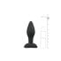 Фото #4 товара Small Black Silicone Buttplug