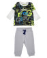 Фото #1 товара Костюм Guess Baby Boys Cotton Jersey All Over Print